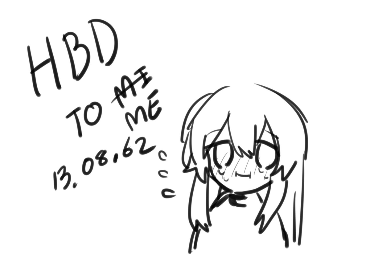 WiLin_TAN's tweet photo. วาดแฮปตัวเองทุกปีเลย(แต่62น่าเหน่ย5555) 
61>>62
63>>64 New! https://t.co/BJ3fU3gxiO