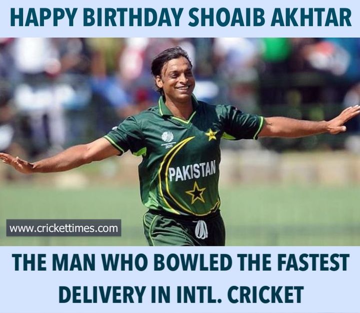 Happy Birthday, Shoaib Akhtar 