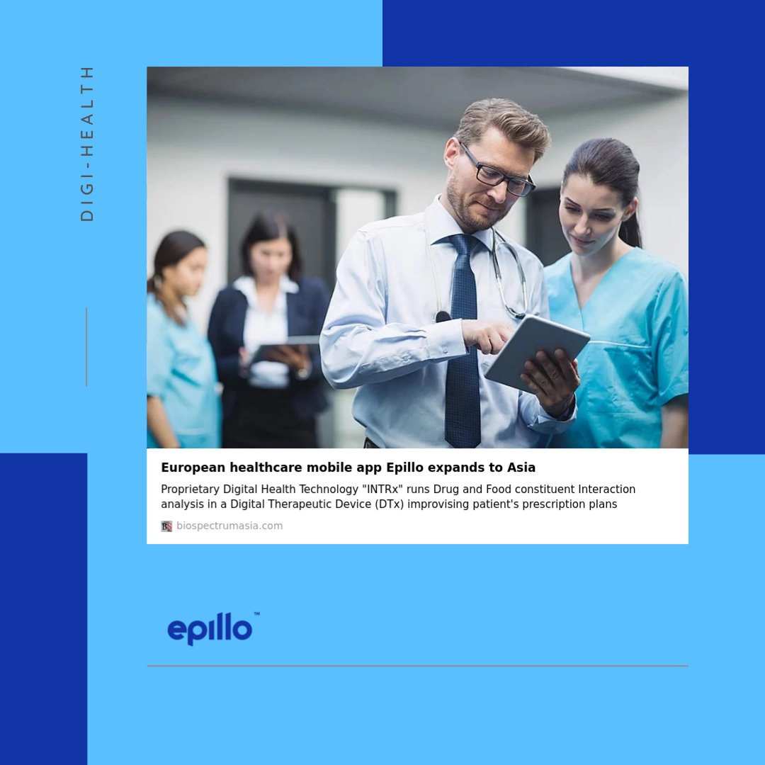 EpilloHealth's tweet photo. Read more about us.
https://t.co/tzac0P1kkN
#healthnews #media #mediacoverage #epillo https://t.co/IB6NmP3j6n