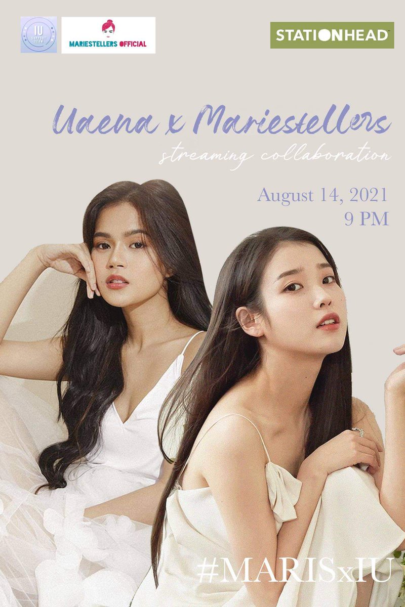 Mariestellersss's tweet image. 🚨🚨🚨
MAY IU-DA MGA MARE!!! 🥳

Come &amp;amp; join us tomorrow, Saturday, August 14, at 9:00pm as we will have a streaming collaboration with @IUvotingstream. Only on @STATIONHEAD!!! 🤗

See you, Mariestellers &amp;amp; Uaenas! ❤

#MARISxIU
@MissMarisRacal @_IUofficial