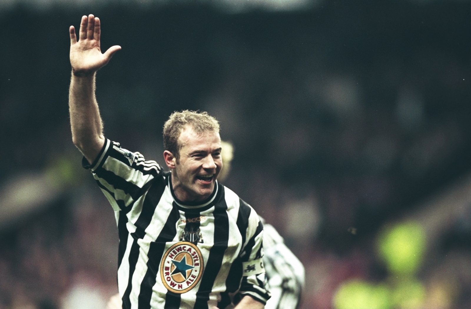 Happy birthday to Alan Shearer, seen here asking to go to the loo. 