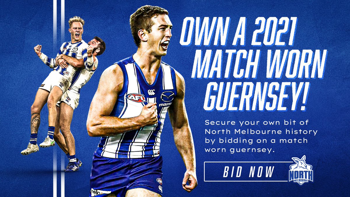 Secure your piece of history with match worn guernseys from our emerging stars of 2021. 

Bid now: bit.ly/JumperAuctions
