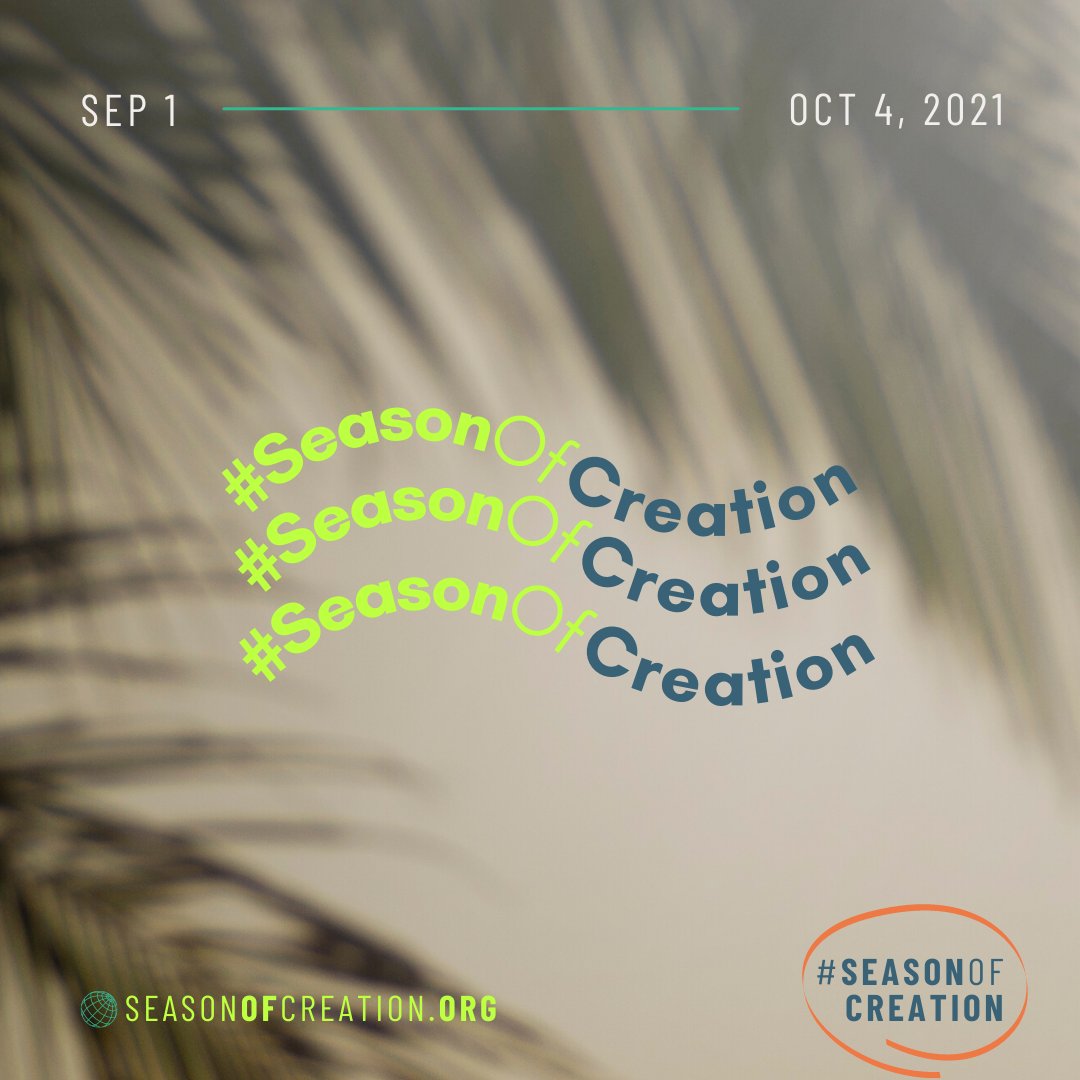 LaudatoSiMvmt's tweet photo. It's coming... #SeasonOfCreation 🏕️ From 1st September through 4th October, thousands of #Christians on 6 continents get together for a time of restoration and hope, a jubilee for our #Earth, and to discover radically new ways of living with creation. 👉🏾 https://t.co/tzTYnfFrAR https://t.co/YvI2cwCoF3