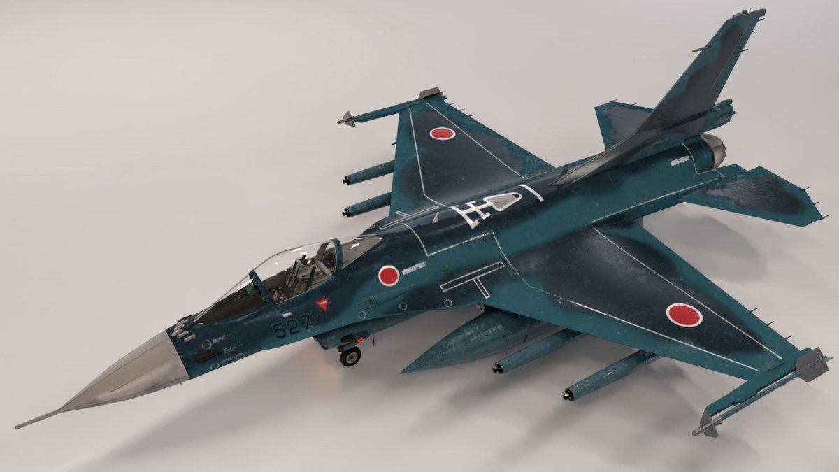 去年の今頃作ってたf 2戦闘機 何故か夏休み全部使って足回り作ってました Eitのイラスト