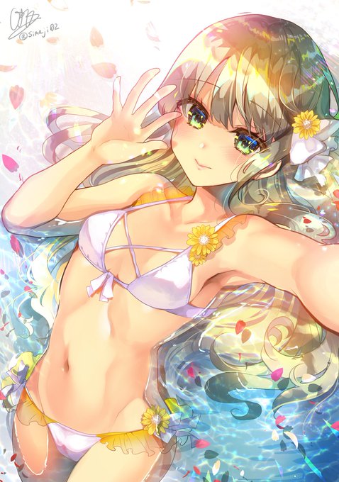 #青を見て体感温度をさげる 