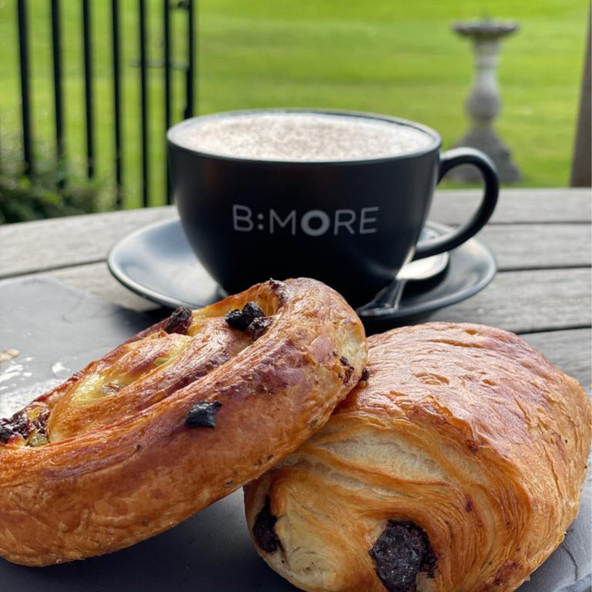 BREAKFAST ON THE TERRACE

Buy one of our delicious coffee's and add a freshly baked pastry for just £1.50!

#coffee #coffeetime #coffeelover  #coffeeaddict #espresso  #latte #breakfast #pastry #painauchocolat