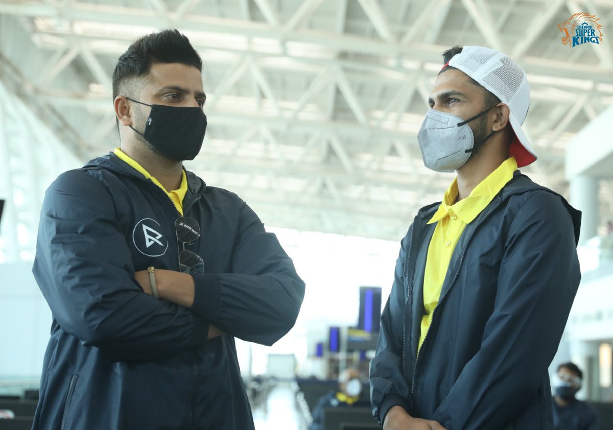 ChennaiIPL's tweet photo. ✈️ Mode ON

#UrsAnbudenEverywhere
#WhistlePodu #Yellove 🦁💛 https://t.co/yHE4c2Qk4X