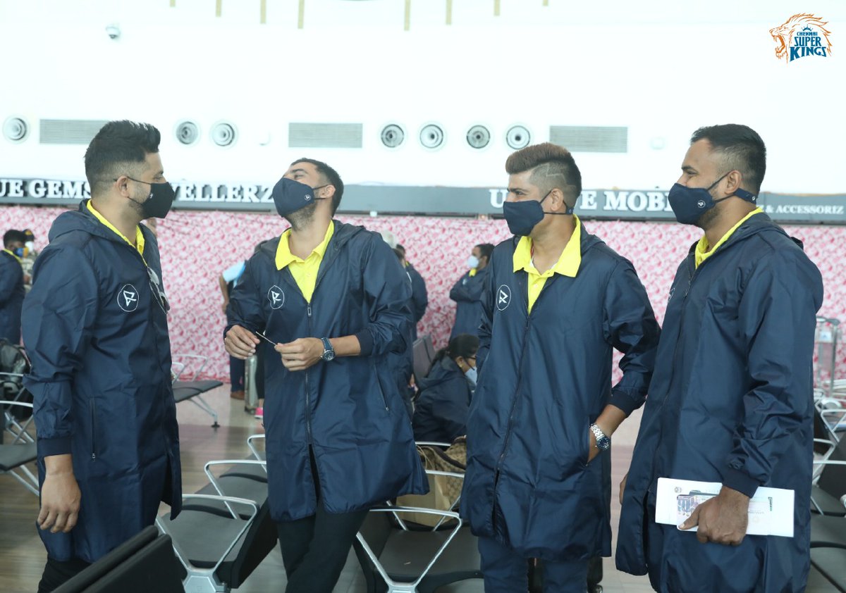 ChennaiIPL's tweet photo. ✈️ Mode ON

#UrsAnbudenEverywhere
#WhistlePodu #Yellove 🦁💛 https://t.co/yHE4c2Qk4X