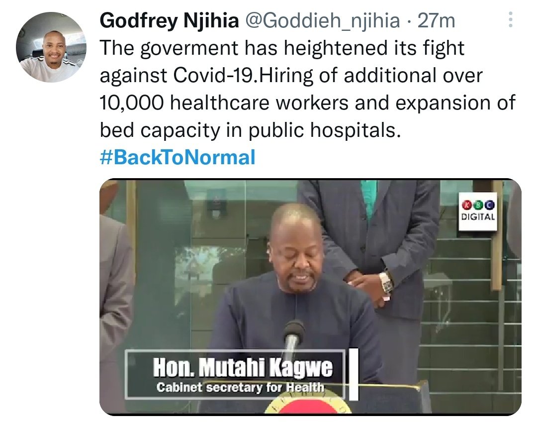 dosima_org's tweet photo. Kenyans are in a really dangerous place right now
We are less than 2% vaccinated, but GoK wants to get #backtonormal for election rally manenos, and their bot farm has been working overtime this morning
get vaccinated
stay masked + careful
recognise propaganda
#FarFromNormal https://t.co/YNbxYUvQia