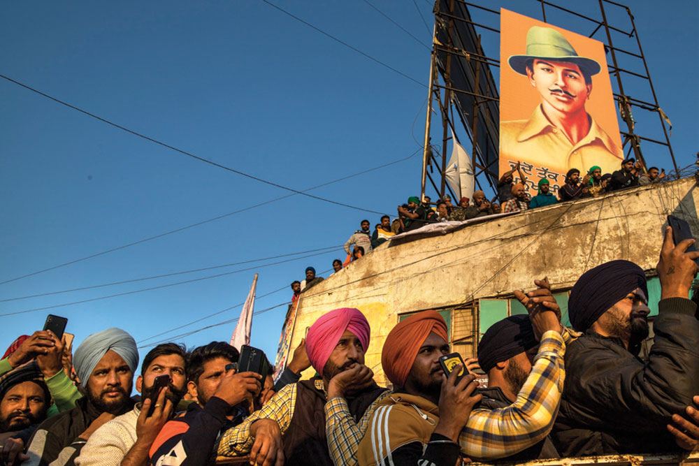 Openthemag's tweet photo. Despite its feeble presence as an electoral force, the Left has a disproportionately high influence as dissenters and rebels with a cause, writes @ullekh, #LeftPolitics, #FarmersProtest #FreedomIssue2021 https://t.co/l31MUPhv99 https://t.co/1Hj6Xd1pYr