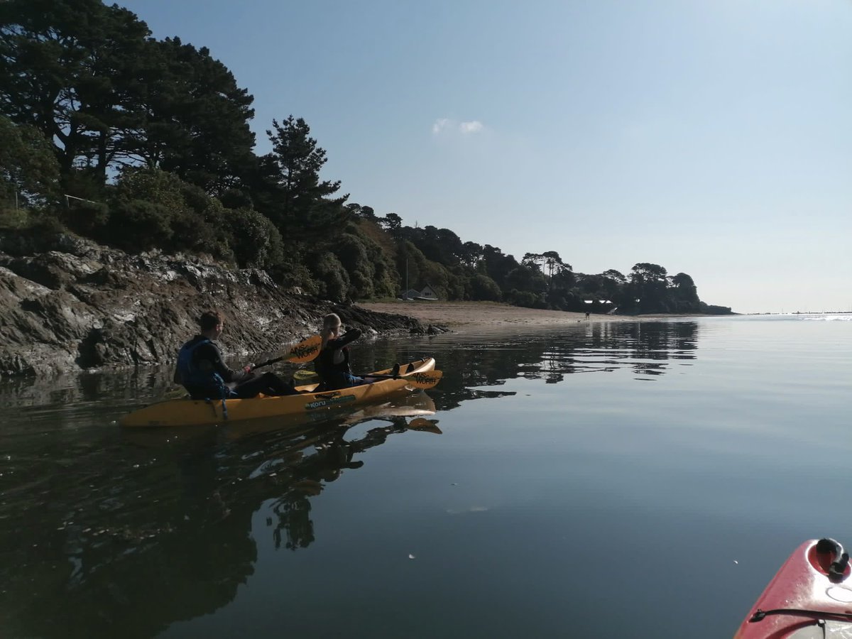 KoruKayaking's tweet photo. Fancy an adventure today! 6 spaces available 3pm on the Helford @BudockVeanHotel #latespace #kayaking #helfordriver #cornwall https://t.co/YxJdah5F27