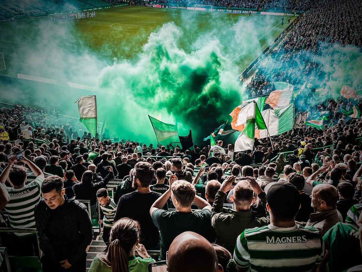 Football without fans is nothing. #celtic