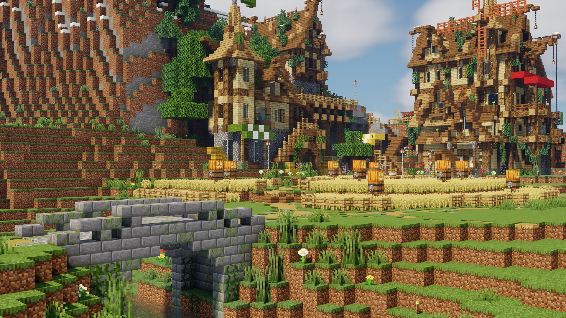 تويتر Pon P على تويتر 橋を架けてみました Minecraft マインクラフト サバイバル建築 T Co Yhjvdzgtxo