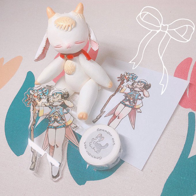 @Wansyon144 こんにちは!リプ失礼します💦
boothにてグッズ購入させていただきました!写真には写っていないのですがいもむしねこたちのエコバッグも一緒に……🐈🐛
全部すごく可愛くて可愛くて最高です……!ありがとうございました!!また是非グッズ等制作していただけると凄く嬉しいです……☺︎ 