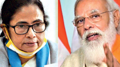 timesofindia's tweet photo. Why not have PM Narendra Modi's picture on death certificates too, asks West Bengal CM Mamata Banerjee
Read: https://t.co/MJV2puiPrD https://t.co/CxpUXPTruo