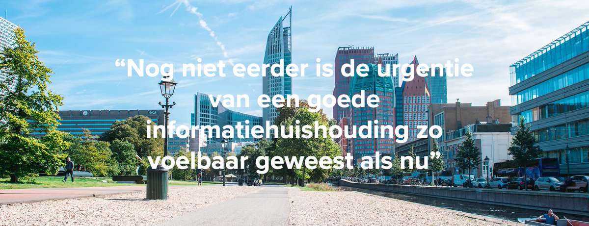 “Nog niet eerder is de urgentie van een goede #informatiehuishouding zo voelbaar geweest als nu” Aldus Marjan Dik van RDDI ow.ly/Bd3P50FG42B #informatiemanagement #InformatiehuishoudingOpOrde #OpenOpOrde
