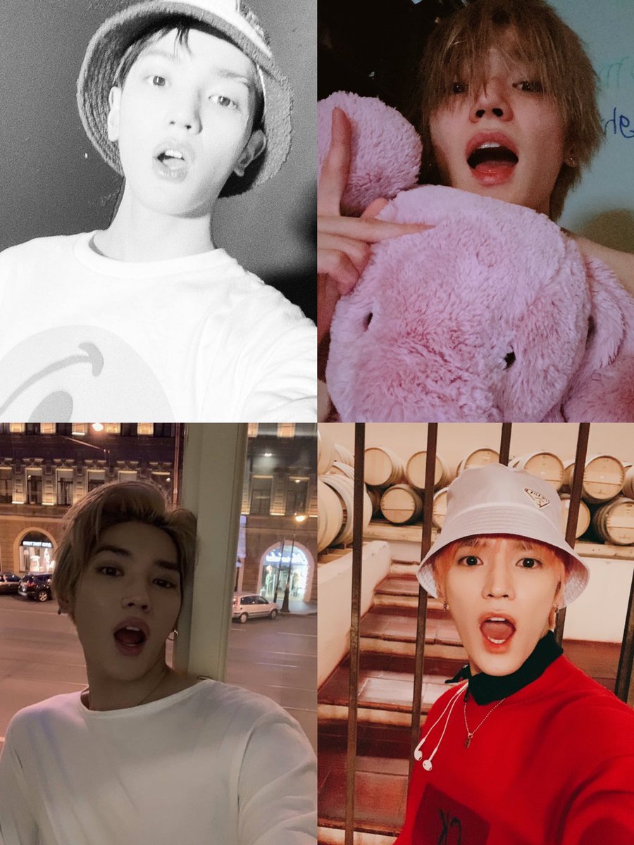 Ieetaesthetic's tweet photo. When taeyong took selcas with his mouth open >>> https://t.co/UmM74r6Kfj