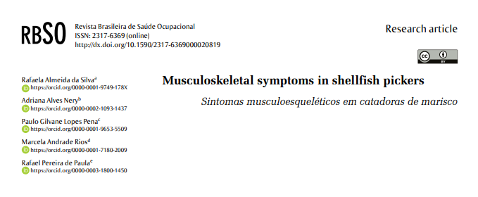 RBSOinforma's tweet image. Musculoskeletal symptoms in shellfish pickers

ref.scielo.org/ybpddq

doi.org/10.1590/2317-6…

#publichealthsurveillance #occupationalhealth #musculoskeletalsystem #workingwomen #epidemiologydescriptive