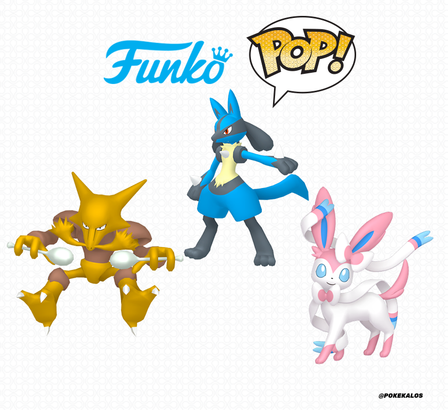 Pokekalos on X: #PokémonGoodies : premier aperçu des Funko Pop! Pokémon de  Tiplouf, Lokhlass et Phyllali  / X