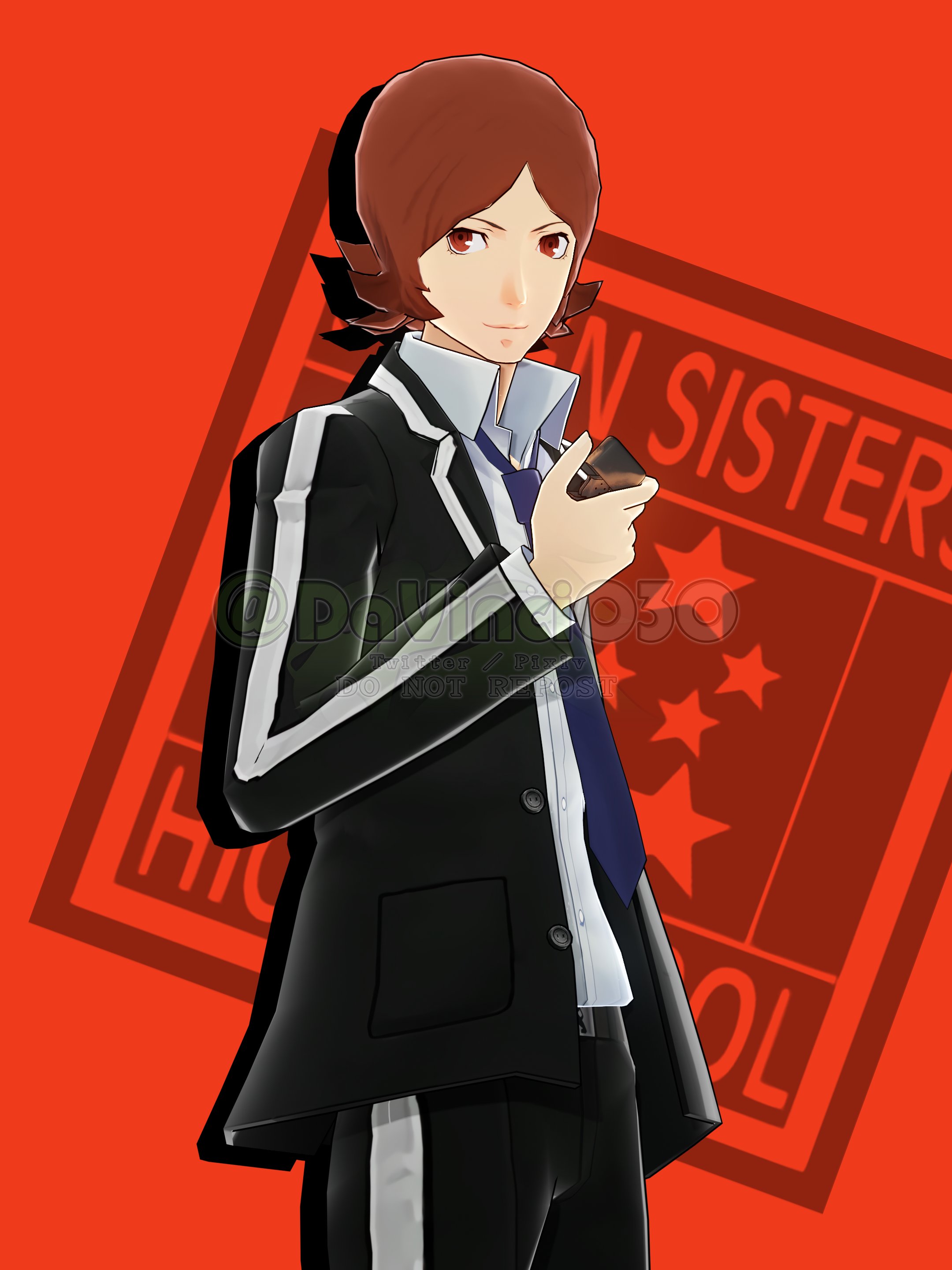 Davy Deja Vu Boy Maya Amano Commemorating Persona25 2 Blender3d Bnpr Photoshop ペルソナ2 Persona2 主人公 周防達哉 Tatsuyasuou 天野舞耶 Mayaamano T Co Dlypoumkhl Twitter
