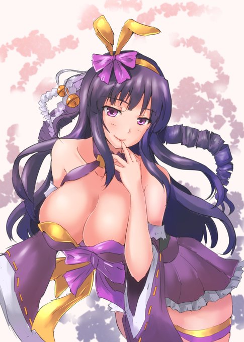 昔描いた緋浮美さん。 