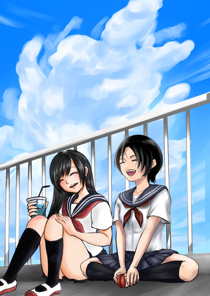 カップルイラスト企画21夏 シオンさん Shyon Ij01 主催の企 まつたろうのイラスト