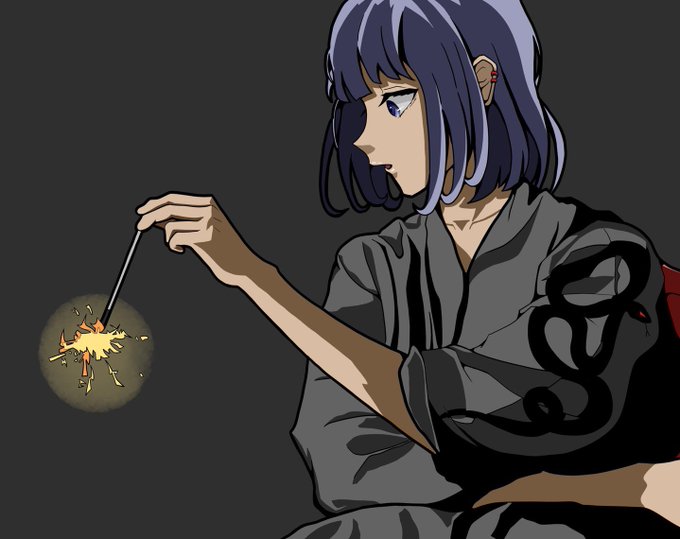 線香花火のtwitterイラスト検索結果