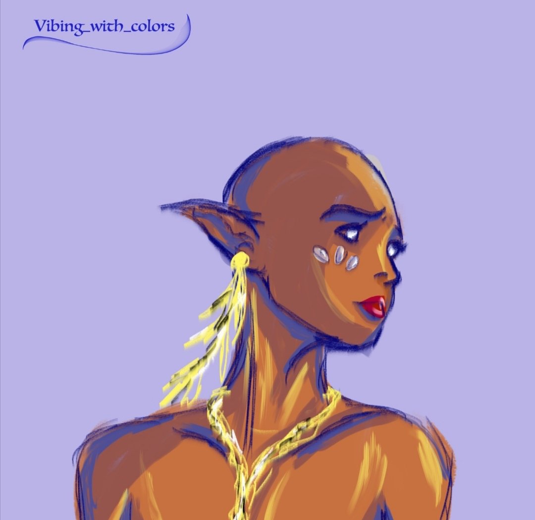 WIP, experimenting skin rendering
#artistontwittter #arttwt #artmoots #artmutuals #sketch #sketchdump #PrettyWoman #Expression #elfdrawing #elfwoman #elf #fantasy #tolkien #BlackLivesMatter #Queen #golden #gold #accessories #goldnecklace #oc #commissionsopen #skindrawing