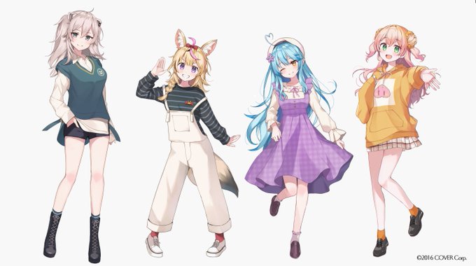 【お知らせ】ホロライブ5期生さんの「Mr.Music」MVイラストを担当させていただきました～!
1周年本当におめでとうございます!!✨🎉
#ねぽらぼ1周年 