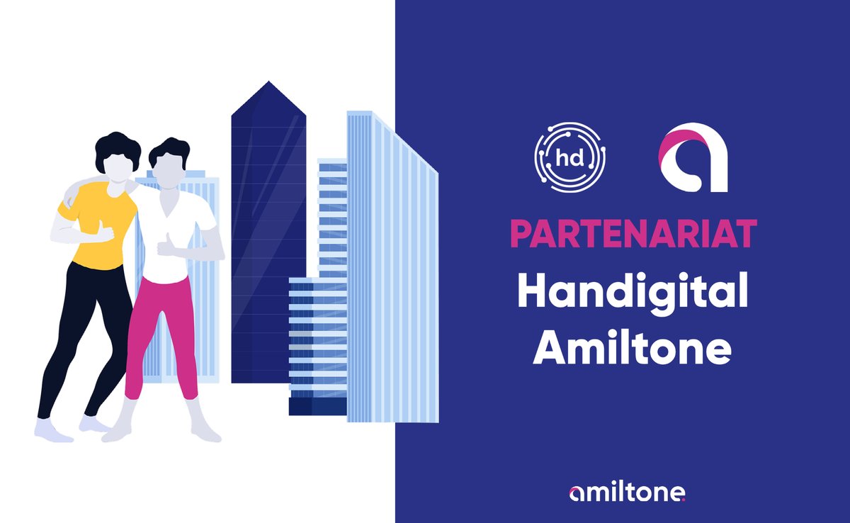 Amiltone est fier d’être en partenariat avec Handigital !

Handigital est une école préparatoire aux métiers du numérique dédiée aux personnes en situation de handicap. 

Découvrez toutes les informations sur ce partenariat ➡️ hubs.li/H0VdFvC0 

#Amiltonesengage #RSE