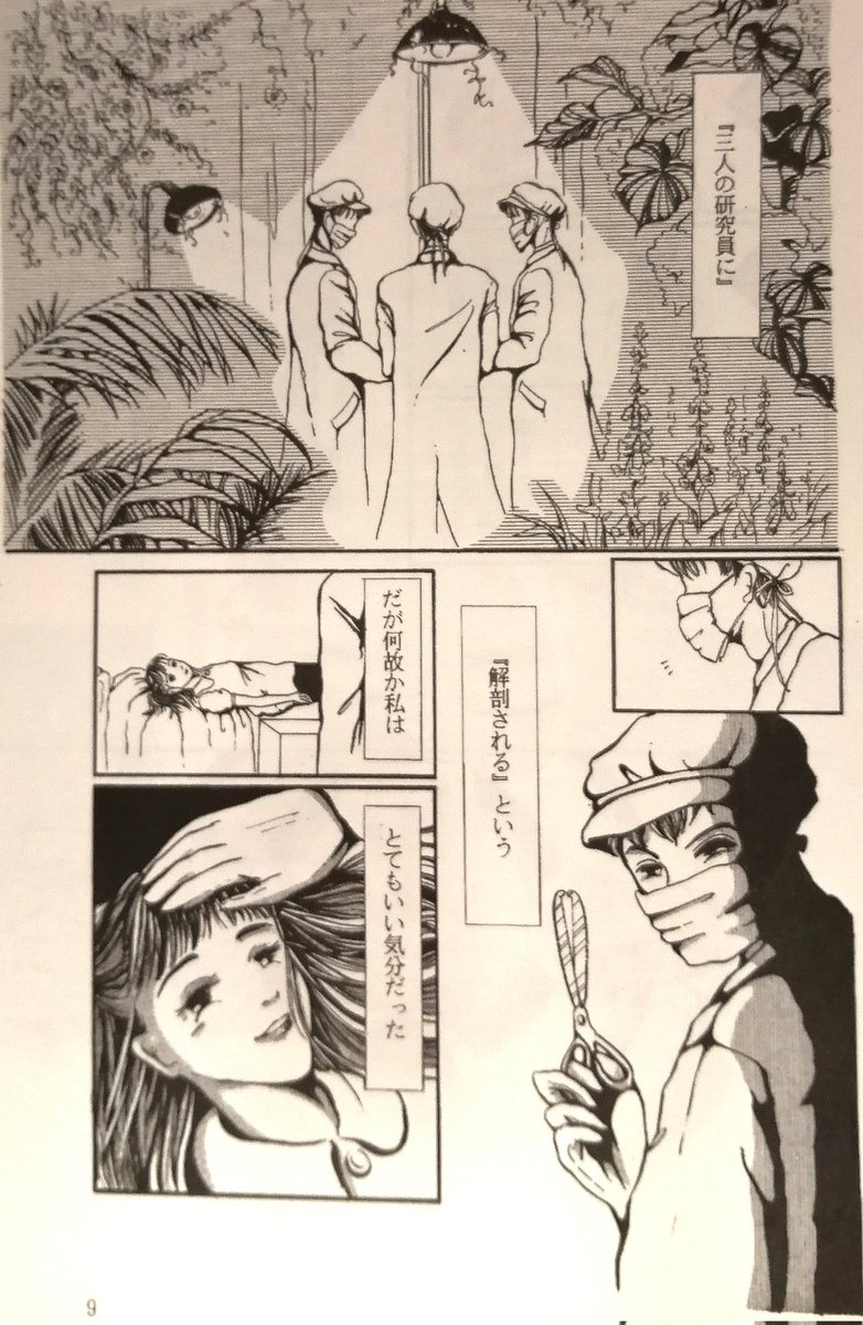 『苺宝石』1994年 3-2
#怪談の日  
#アナログ画  
#コミティア
#関西コミティア 
#漫画が読めるハッシュタグ 