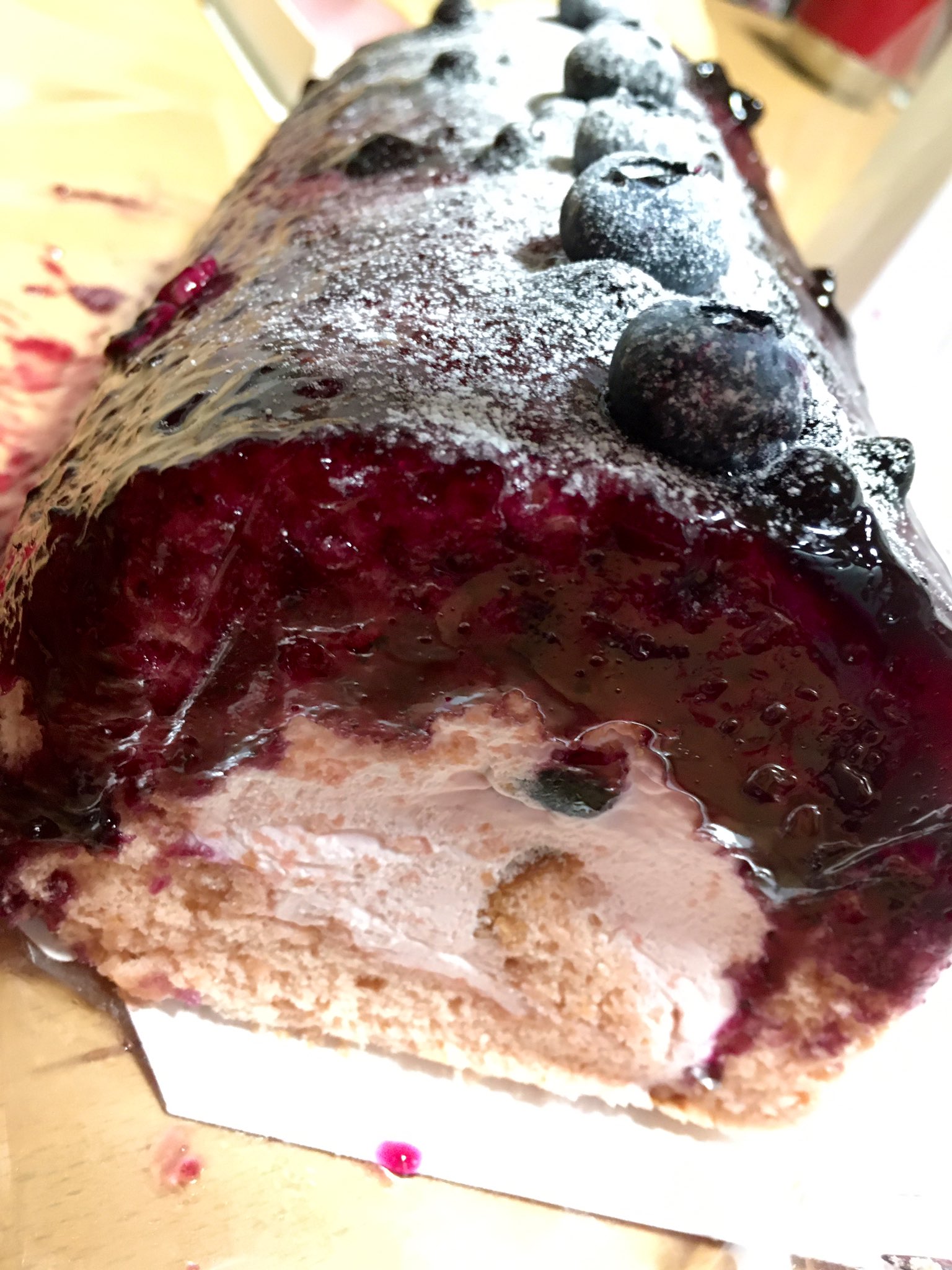 やち モンブラン ブルーベリーのロールケーキ 日立和洋菓子いちかわ 日立市 ケーキ スイーツ T Co Jnqa2vl2dp Twitter