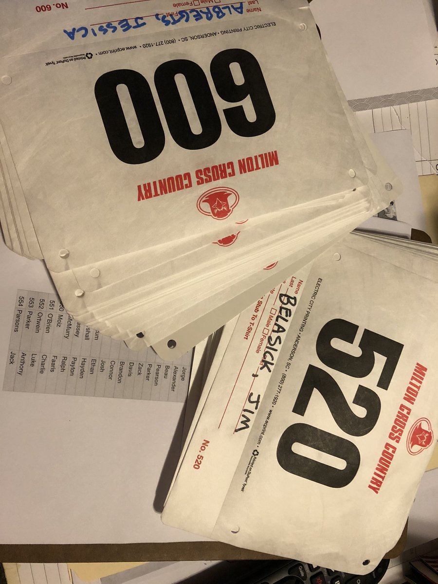 xcmilton's tweet photo. We are 24hrs away from our time trial meet! 9 boys teams & 7 girls teams will battle on the toughest course in @GAMilesplit @MiltonHighSch @clyealy @BauleDiane @IveyGio @tridudekeith @acarr6453 #DoYourBestHaveFun https://t.co/HpAn3sRlGK
