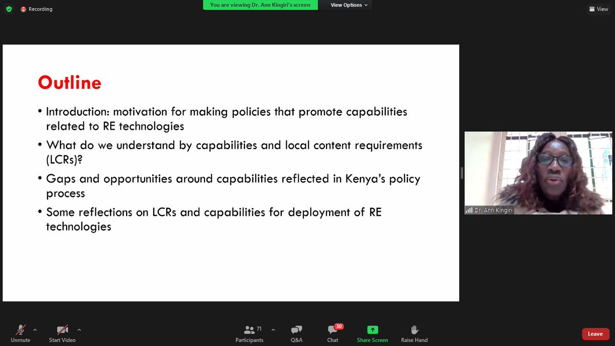 ACTSNET's tweet photo. Dr. Ann Kingiri - ACTS Kenya - is now on the floor discussing the importance of local content issues in fostering sustainable industrialization. #CJLectureSeries #ProfCalestousJuma #STI4SDGs #InclusiveKnowledge https://t.co/x6hCHh1XD3