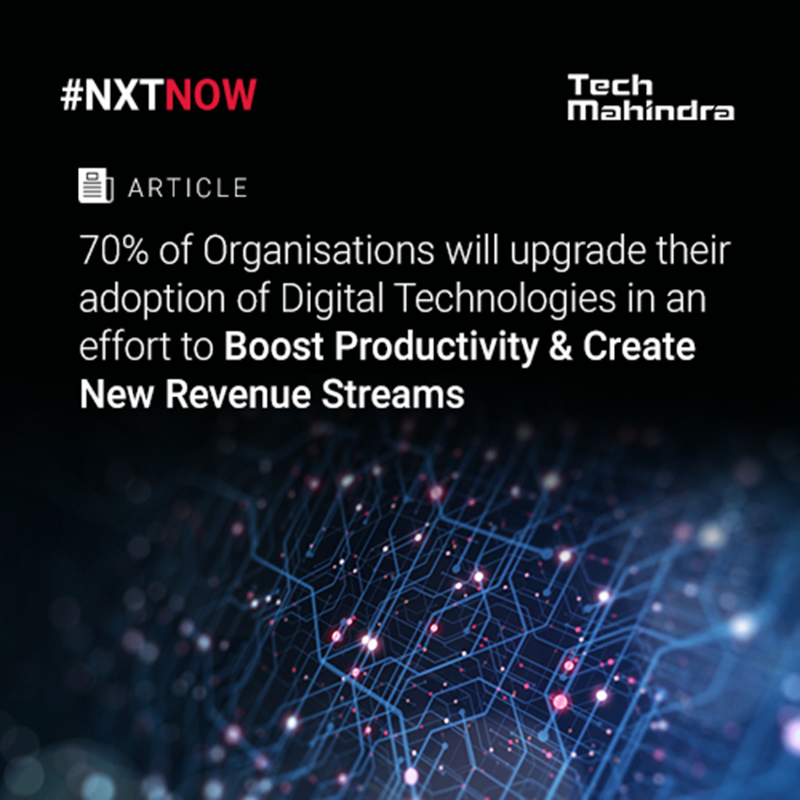 tech_mahindra's tweet photo. As the Post pandemic business momentum builds, organisations have great opportunity to leverage digital technologies for sustainable growth!
@bnpatiluk shares insights with Technology dispatch - https://t.co/Z5s99e7jLC
#TechMInUk #DigitalTransformation #NxtNow