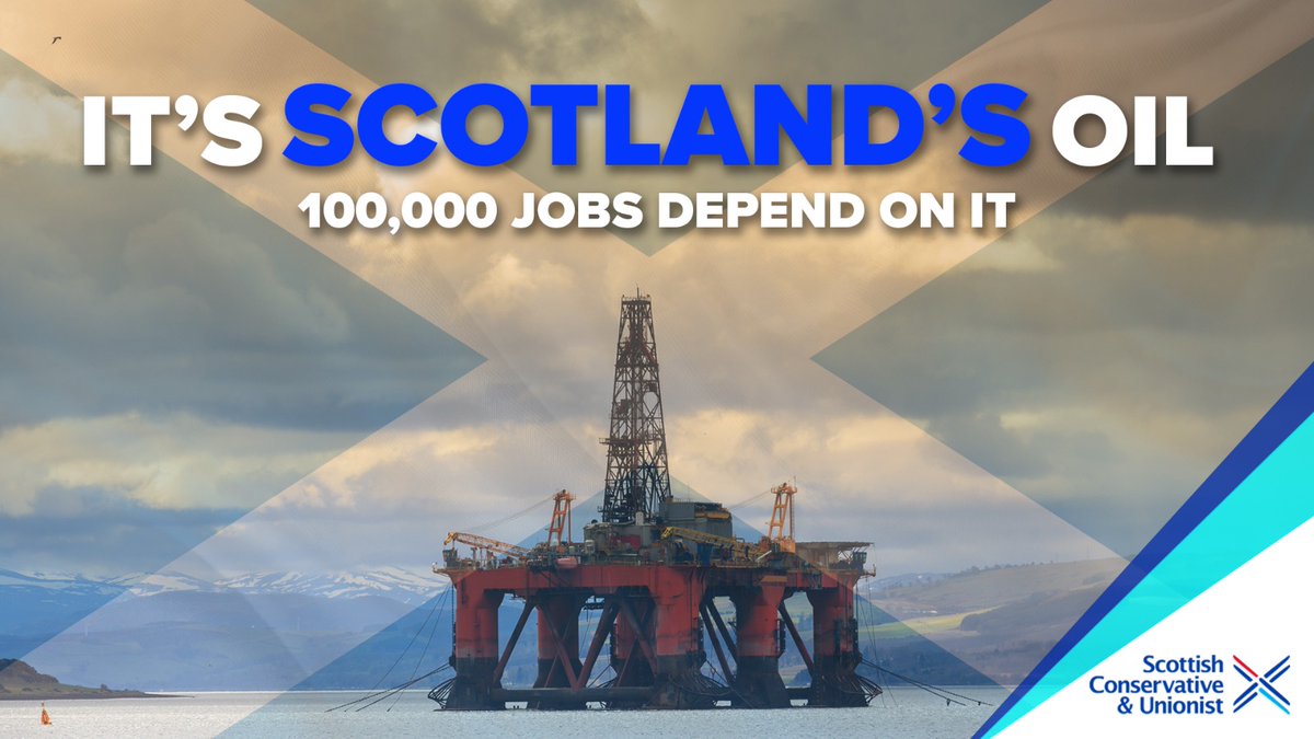 ScotTories's tweet photo. To seal a nationalist deal with the Greens, @NicolaSturgeon is abandoning our oil and gas industry and the 100,000 jobs it supports.

Only the @ScotTories support Cambo and a sensible transition to net zero that protects jobs.

🇬🇧🏴󠁧󠁢󠁳󠁣󠁴󠁿It's Scotland's Oil - our jobs depend on it. https://t.co/w5aoHGHUhW