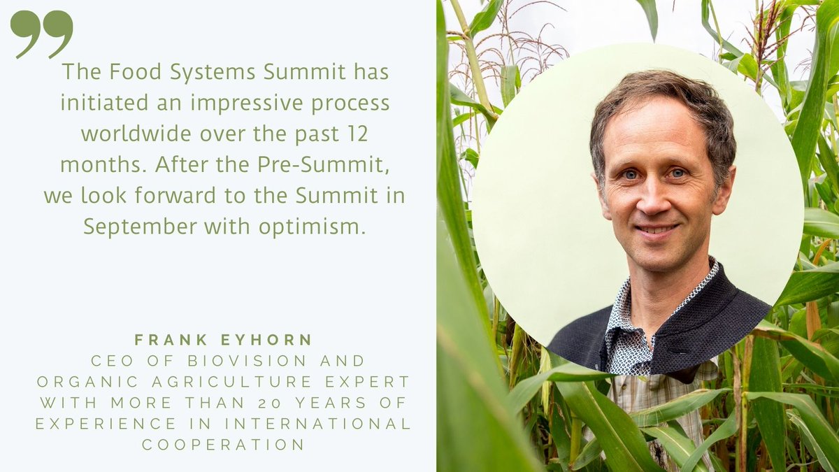 biovision_org's tweet photo. Sustainably transforming food systems through #agroecology is at the heart of our efforts to fight hunger and poverty. At the pre-summit for #UNFSS2021, agroecology was officially recognized as one of the game changing solutions.

Read interview here➡️ https://t.co/uCItRkzOP6 https://t.co/rNL1ZBzzO9
