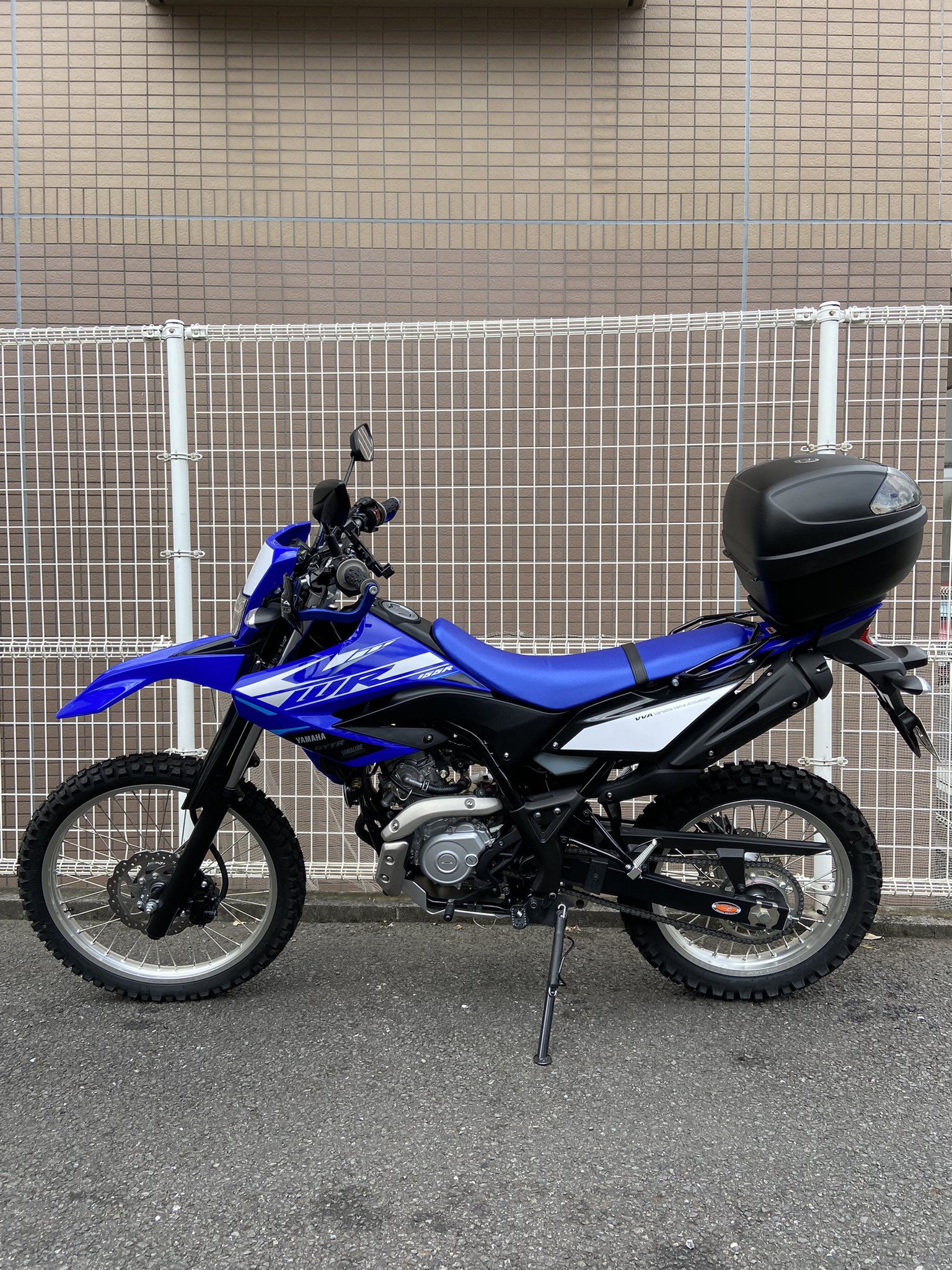 WR155Rオプションマフラー 強く