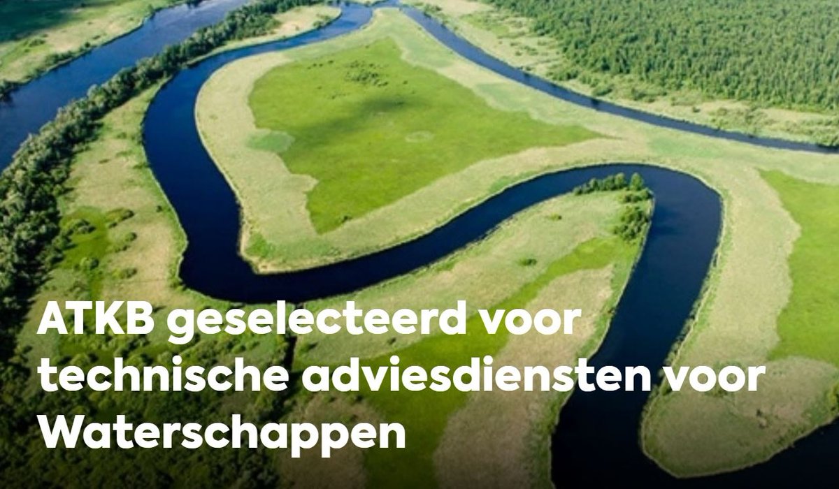 ATKB mag de komende vier jaar #adviesdiensten leveren aan 5 waterschappen. Het werk werd via een gezamenlijke #aanbesteding in de markt gezet. We kijken uit naar de samenwerking, waarin onze expertise op het gebied van #bodem, #ecologie en #hydrologie van toegevoegde waarde is.