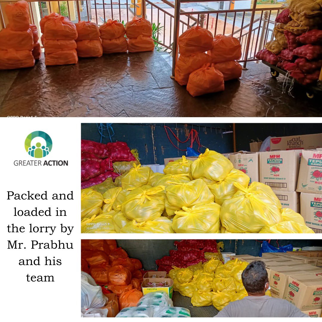 All of this would have never been possible without YOU, our generous sponsors. #thankyou We had some amazing people from Mont Kiara, Bangsar, Desa Park City and Brickfields who took the effort to order or send provisions.
(3/4)
#community #refugee #Food #support