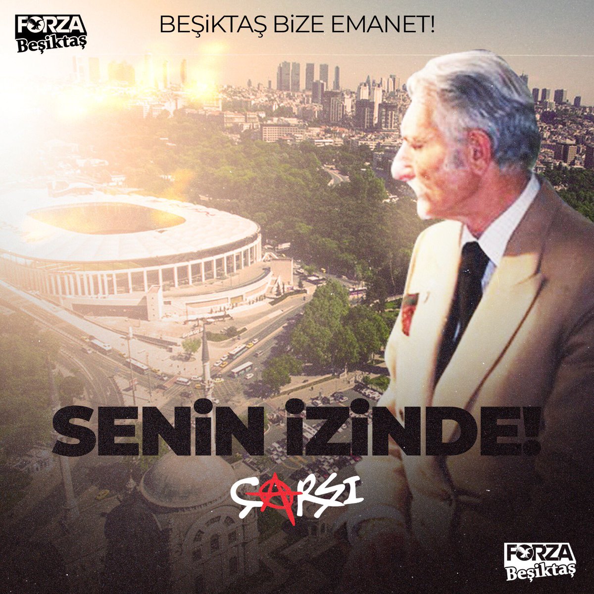 “Beşiktaş şampiyon olsun, kupalar kaldırsın diye sevilmez. Beşiktaşlılık bir değerler manzumesidir. Dürüstlüktür, ahlaklı olmaktır, iyi insan olmaktır…”
Hep senin izinde Büyük Başkan
#SüleymanSeba