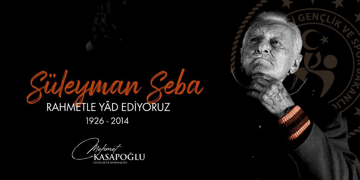 Türk sporuna ve <a href="/Besiktas/">Beşiktaş JK</a>’a büyük hizmetlerde bulunan, taraflı tarafsız herkesin gönlünü kazanan Sayın #SüleymanSeba’yı rahmetle yad ediyorum.