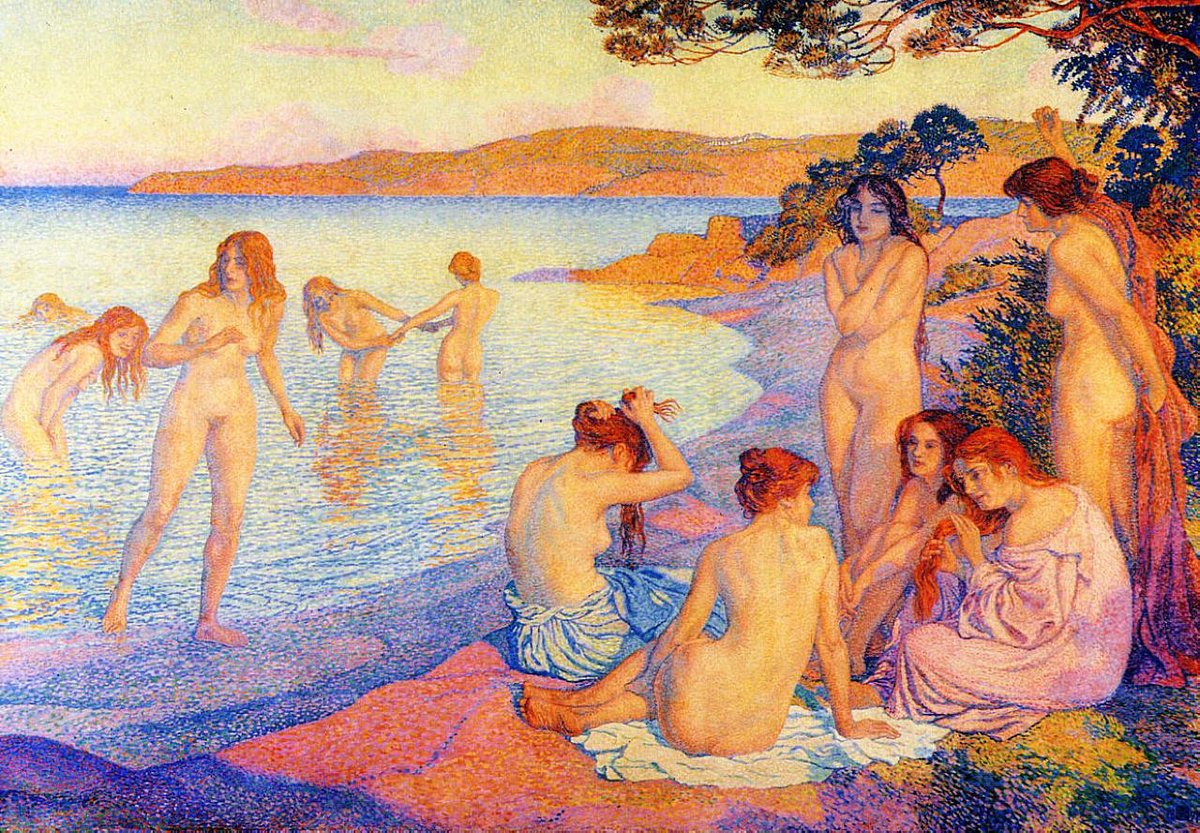 #Art #Photography  @GiuseppeTurrisi: 'The burning time, 1897 🔥🌞

🖌️#TheoVanRysselberghe

#August #SummerInArt #ArtLovers #DonneInArte #ArteYArt #искусство #藝術 

@Asamsakti @LuisaM56_ @dianadep1 @LuciaTassan @marmelyr… , see more tweetedtimes.com/v/13437?s=tnp