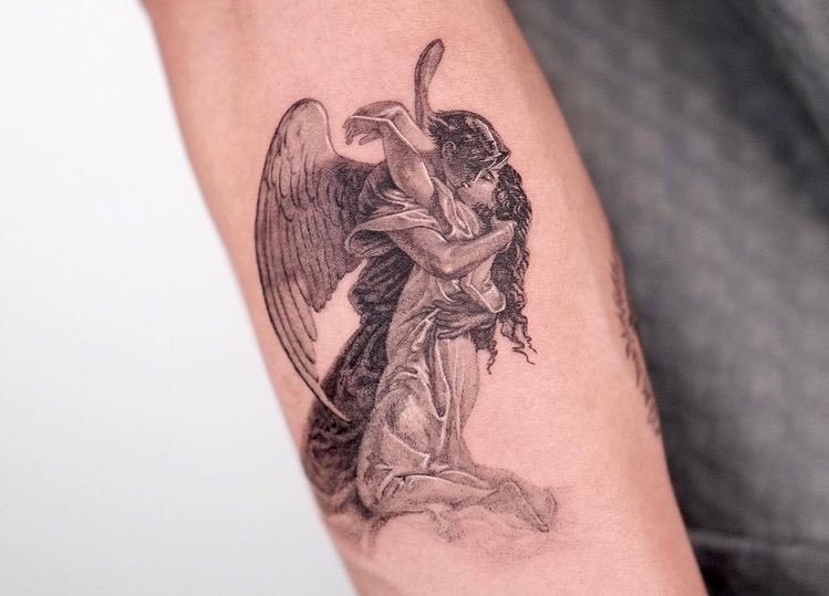 full-back-angel-tattoo | Tattoos For Women You Should Check Right Now