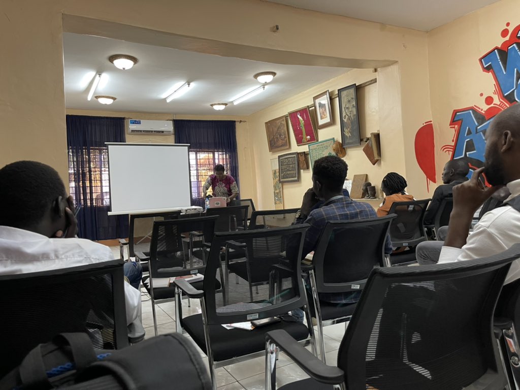 NCA_SSD's tweet photo. What does freedom of expression online means to you? Marina Modi taking us through in the workshop hosted by @ 211DefyhatenowEA. 
#SouthSudan #NCA #OnlineExpression https://t.co/jxmubsoB4P