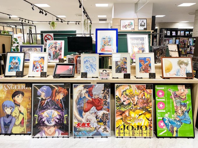 ヤマト屋書店仙台三越店で アニメセル画アートコレクション 特集 海を渡った日本のアニメ を 21年8月24日 火 まで開催しているみたい 仙台つーしん
