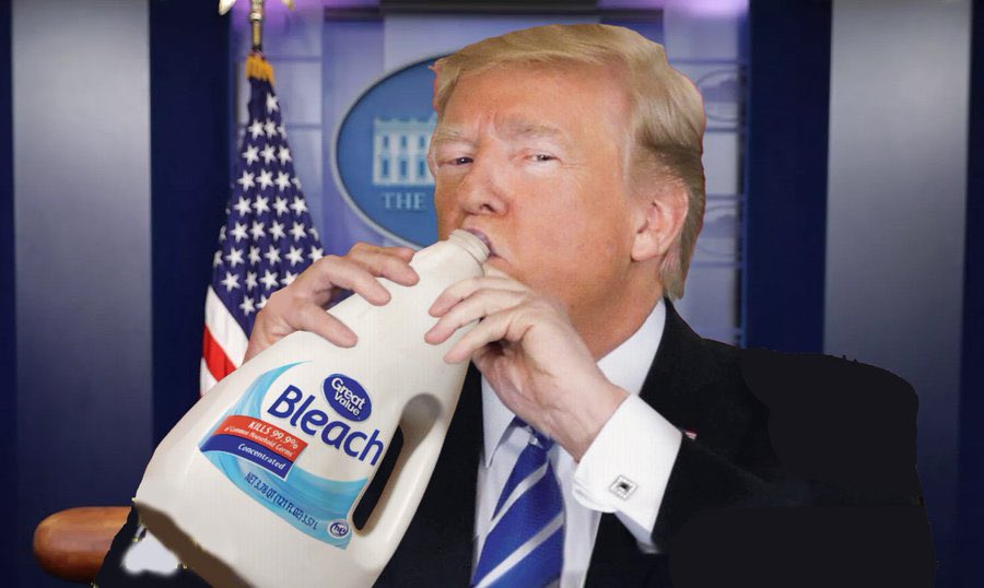 Abba_Annabelle's tweet photo. @tomiahonen @NoOneUnscripted Given it is #ReinstatementDay , I’ll have what Trump is having .

@NoOneUnscripted #CocktailContest https://t.co/1XnbJ3lGwv