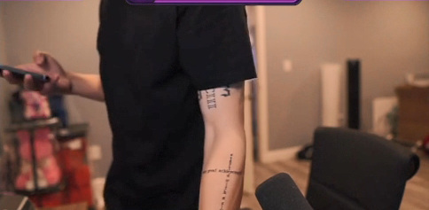 ONPOINT_MP's tweet image. his new tatt???

#MARK #MARKTUAN #마크 #段宜恩