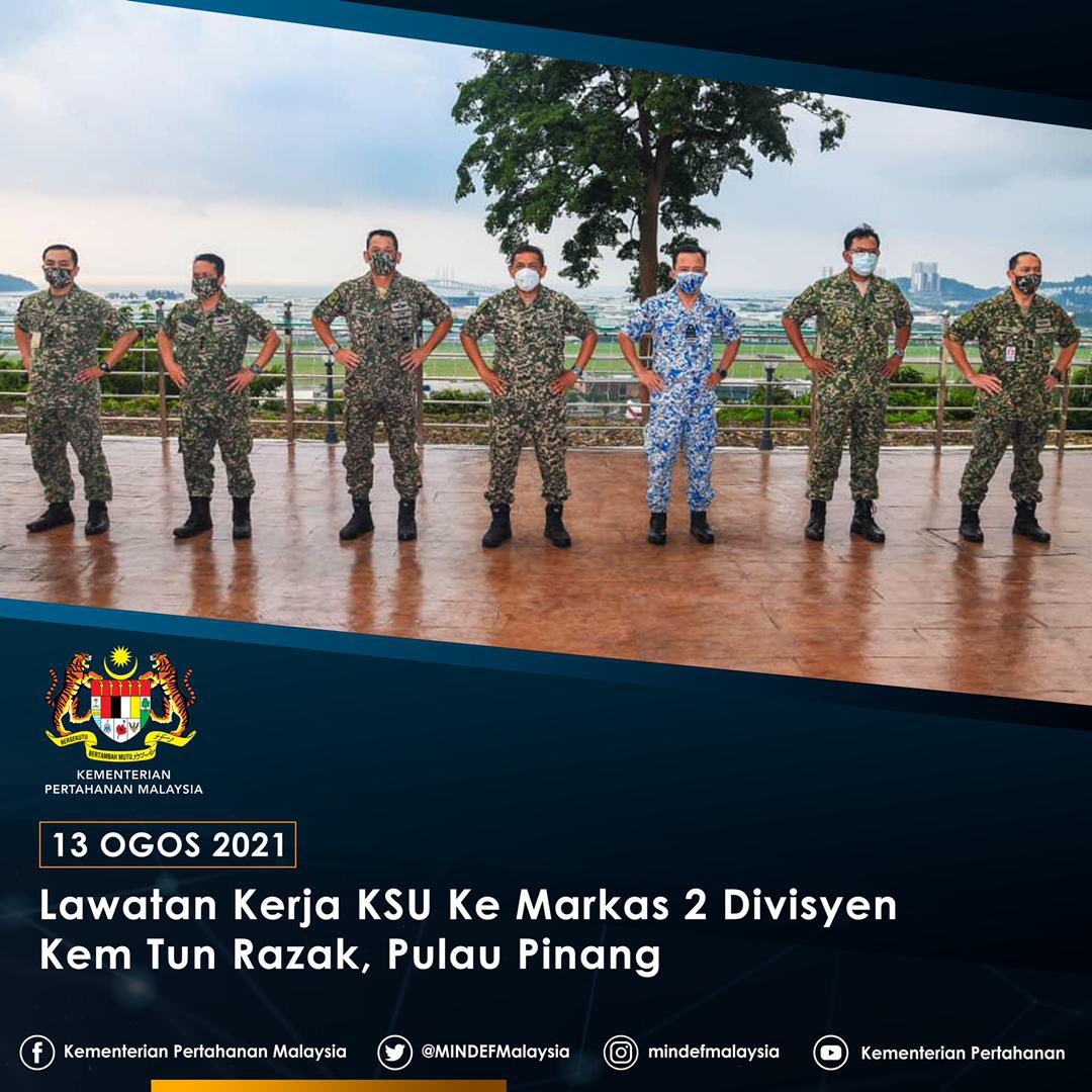Mindef Malaysia V Twitter Ksu Ybhg Dato Sri Muezaziz Telah Mengadakan Lawatan Kerja Ke Markas 2 Div Kem Tun Razak Untuk Meninjau Tapak Bagi Projek Pembangunan Lapang Sasar Sg Dua Lot 1665